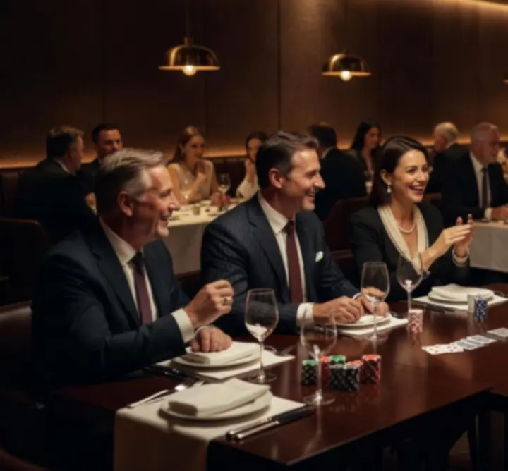 Elegancki wieczór pokerowy w restauracji POLSKA VIBE PLACE